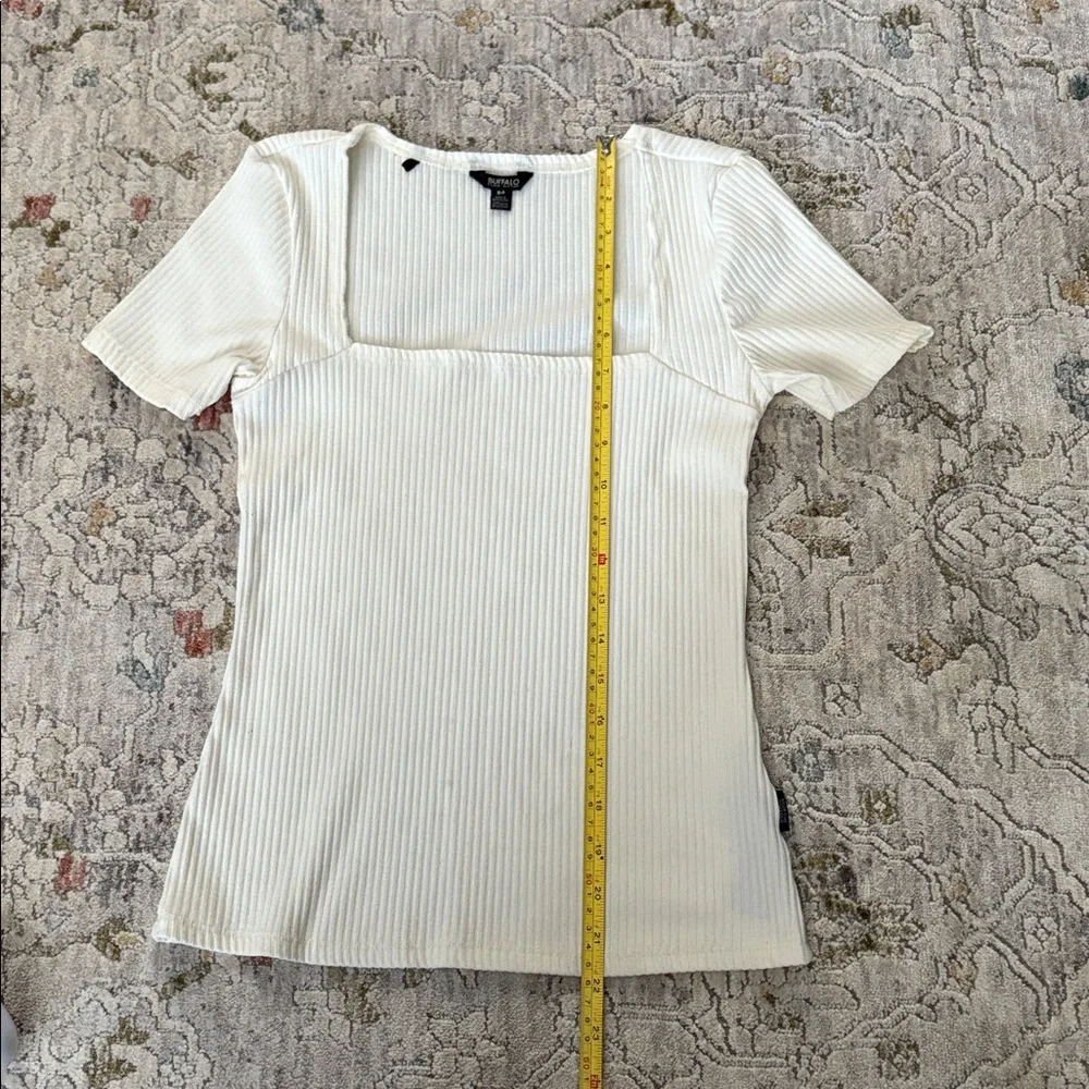 Buffalo Ribbed Square-Neck Top 🦬 - Picture 7 of 7